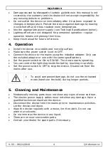 Preview for 4 page of Velleman HQ-Power HQLE10019 User Manual