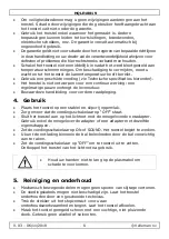 Preview for 8 page of Velleman HQ-Power HQLE10019 User Manual