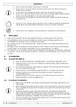 Preview for 4 page of Velleman HQ Power HQLE10023 User Manual