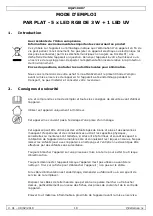 Preview for 18 page of Velleman HQ Power HQLP10007 User Manual