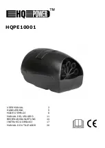 Velleman HQ Power HQPE10001 User Manual предпросмотр