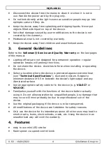 Preview for 4 page of Velleman HQ POWER HQPL10001 User Manual