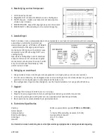 Preview for 4 page of Velleman HQ Power Lite Puter LPTC401 Manual