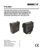 Preview for 1 page of Velleman HQ Power PA100U User Manual