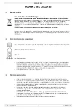 Предварительный просмотр 9 страницы Velleman HQ Power PSS6EMV30 User Manual