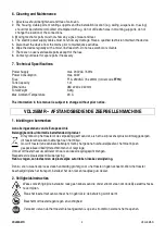 Preview for 3 page of Velleman HQ POWER VDL25BMR Manual