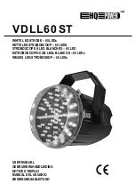 Velleman HQ POWER VDLL60ST User Manual предпросмотр