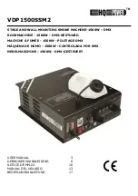 Velleman HQ POWER VDP1500SSM2 User Manual предпросмотр