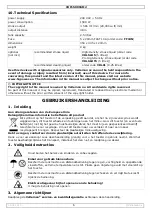 Preview for 6 page of Velleman HQ POWER VDP1500SSM2 User Manual