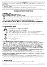 Preview for 17 page of Velleman HQ POWER VDP1500SSM2 User Manual