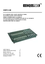 Preview for 1 page of Velleman HQ Power VDPC146 User Manual