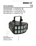 Preview for 1 page of Velleman HQ POWER VDPL303WQD User Manual