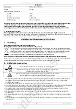 Preview for 6 page of Velleman HQ POWER VDPL404 User Manual