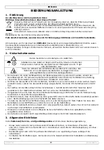 Preview for 20 page of Velleman HQ POWER VDPL404 User Manual