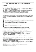 Preview for 21 page of Velleman HQ-Power VDPLPS36B Manual