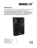 Preview for 1 page of Velleman HQ Power VDSABS15A User Manual