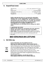 Preview for 15 page of Velleman HQMC10004 User Manual