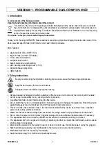 Preview for 2 page of Velleman HQPOWER VDSCD6001 User Manual