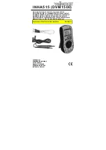 Velleman INHA515 (DVM1500) User Manual preview
