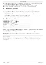 Preview for 8 page of Velleman LABPS3010SM User Manual