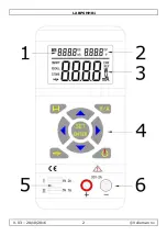 Предварительный просмотр 2 страницы Velleman LABPSHH01 User Manual