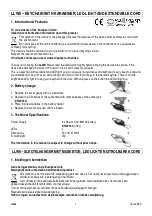 Preview for 1 page of Velleman LLW6 Quick Start Manual