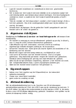 Предварительный просмотр 5 страницы Velleman luxibel LX302 User Manual