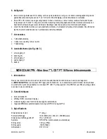 Preview for 5 page of Velleman MONCOLHA7PN Manual