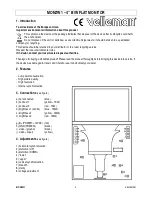 Предварительный просмотр 3 страницы Velleman MONZW1 User Manual