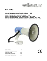 Velleman MP25FMU User Manual preview