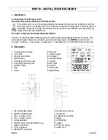 Preview for 3 page of Velleman MVR1N User Manual