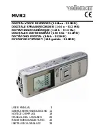 Preview for 1 page of Velleman MVR2 User Manual