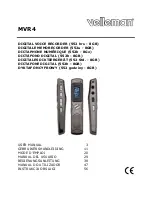 Предварительный просмотр 1 страницы Velleman MVR4 User Manual