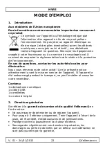 Preview for 22 page of Velleman MVR5 User Manual