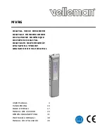 Preview for 1 page of Velleman MVR6 User Manual