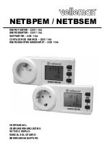 Velleman NETBPEM User Manual preview