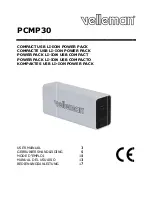 Velleman PCM30 User Manual preview