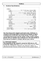 Preview for 6 page of Velleman PCMP44 User Manual