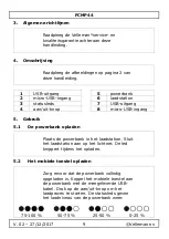 Preview for 9 page of Velleman PCMP44 User Manual