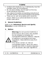 Preview for 4 page of Velleman PCMP96 User Manual