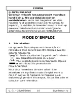 Предварительный просмотр 10 страницы Velleman PCMP96 User Manual