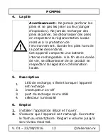 Предварительный просмотр 12 страницы Velleman PCMP96 User Manual