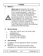 Предварительный просмотр 20 страницы Velleman PCMP96 User Manual