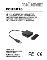 Velleman PCUSB18 User Manual preview