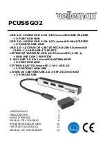 Velleman PCUSBGO2 User Manual preview