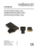 Velleman PCUSBVGA2 User Manual preview