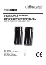 Velleman PEM300D User Manual preview