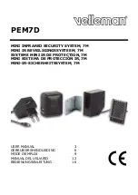 Velleman PEM7D Abridged User Manual предпросмотр