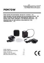 Velleman PEM7DW User Manual предпросмотр