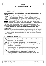 Preview for 9 page of Velleman Perel CSOL06 User Manual